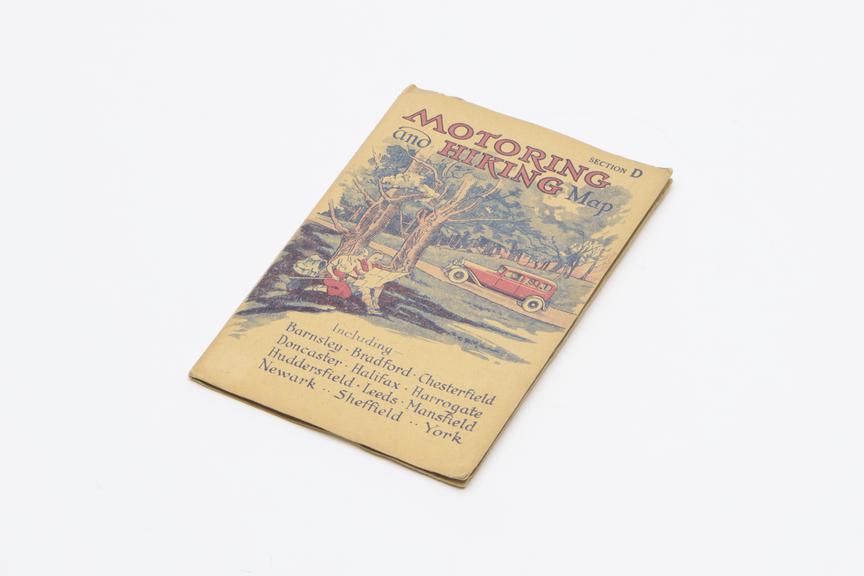 Motoring and Hiking map