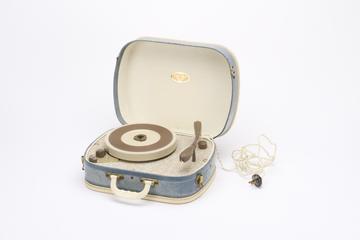 Fidelity four-speed record player, c. 1960