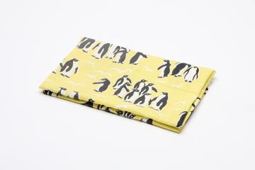 Piece of bathroom curtain fabric