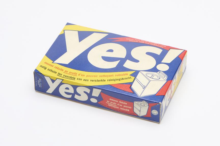 Packet of Belgian washing powder