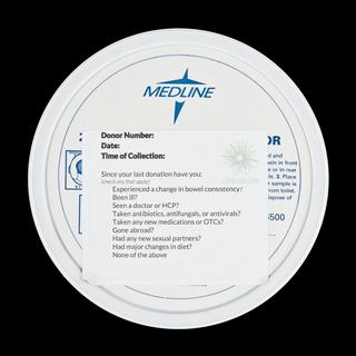 Stool sample pot
