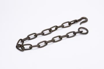 Chain with hook and ring, from the Royal Mail Coach, 1815-1830