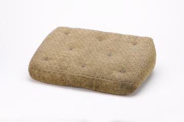 Wedge shaped exterior cushion, from the Royal Mail Coach, 1815-1830