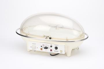 Improved portable premature neonatal incubator by Oxygenaire