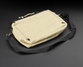 Hemp briefcase, American, 2002