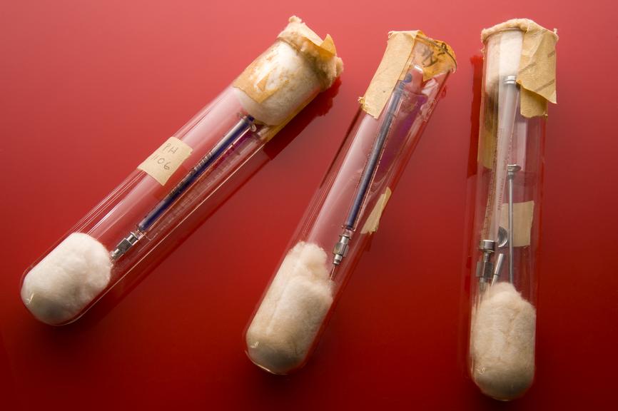 x4 Tuberculin all-glass syringes