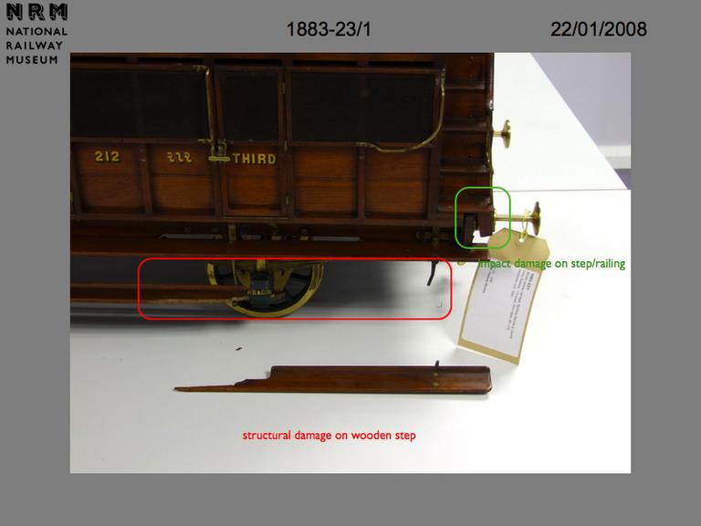 Model railway carriage