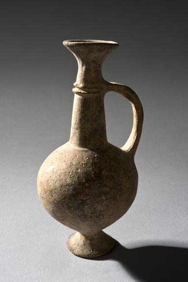 Base-Ring juglet, with handle, earthenware