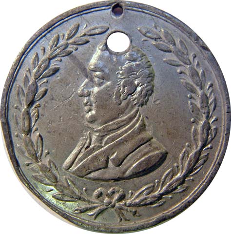 Alloy commemorative medallion
