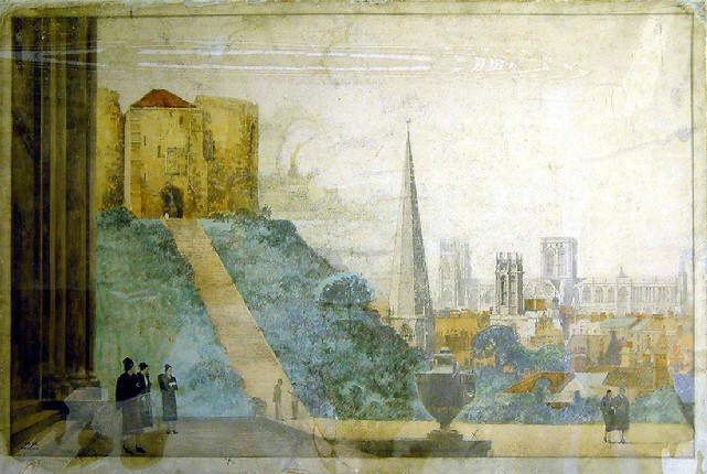 York (painting; watercolour; drawing; poster artwork)