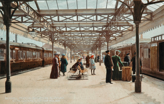 Bexhill Station Departure Platform