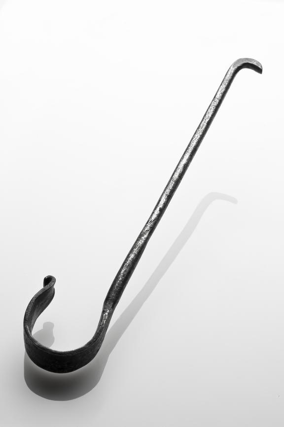 Blunt hook, double-headed, steel, European, 1750-1850