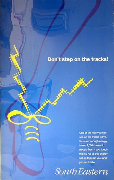 Don't Step on the Tracks! (poster)