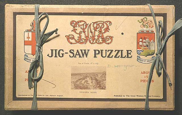 Great Western Railway jigsaw puzzle Swansea docks