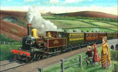 London & South Western Railway 4-4-0 (Beattie) tank locomotive