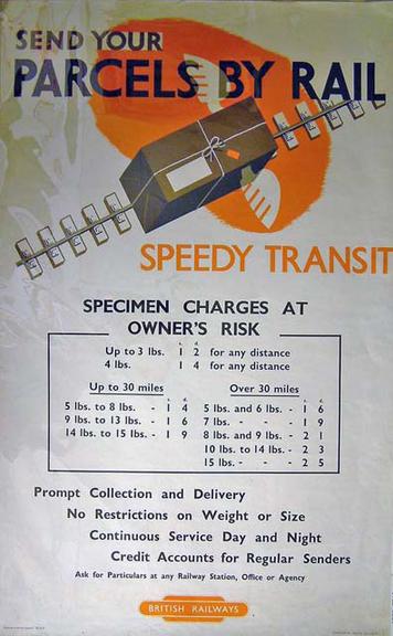 Send Your Parcels By Rail - Speedy Transit