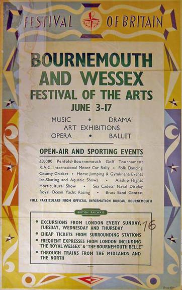 Bournemouth and Wessex Festival of the Arts June 3rd-17th