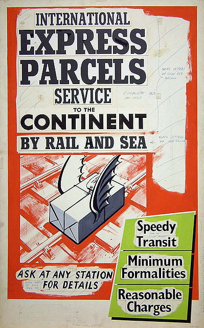 International Express Parcels Service to the Continent by Rail and Sea ...