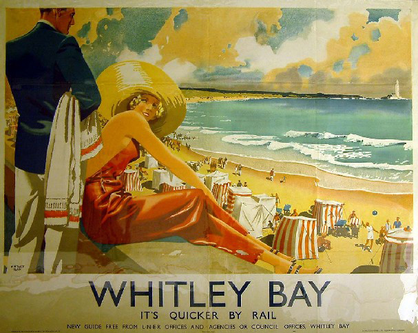 It's Quicker by Rail - Whitley Bay