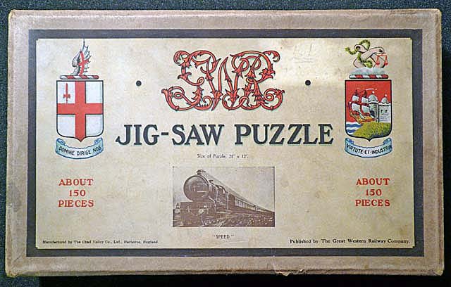 Speed jigsaw puzzle,Great Western Railway (jigsaw puzzles)