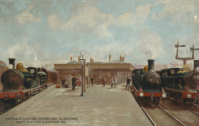 Hastings Station - Departure Platform