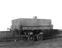 Damaged rectangular tank wagon with wheels removed and running