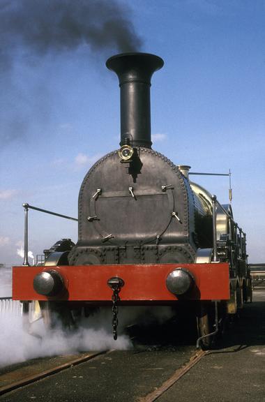 Steam locomotive entitled Iron Duke