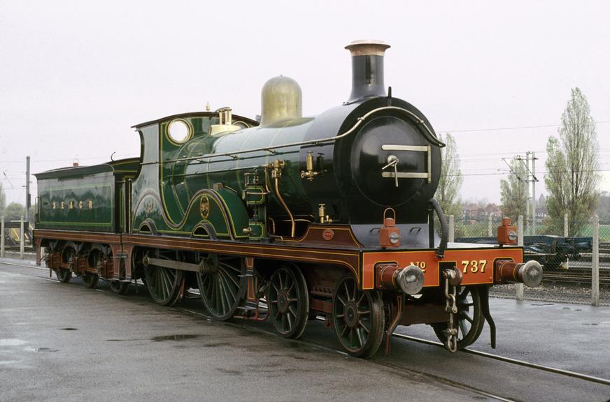 South Eastern & Chatham Railway Class D 4-4-0 steam locomotive No
