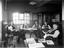 Reading room at the GER Stratford enginemen's dormitory.