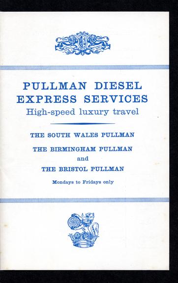 British Railways (Western Region) and Pullman Car Co. Ltd