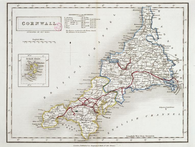 A travelling county atlas: with all the railroads accurately laid down and coloured