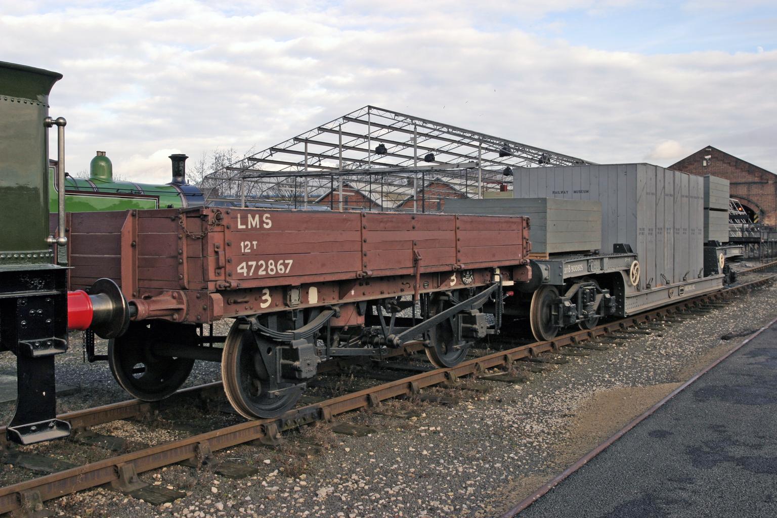 12-ton 3-Plank open wagon | Science Museum Group Collection