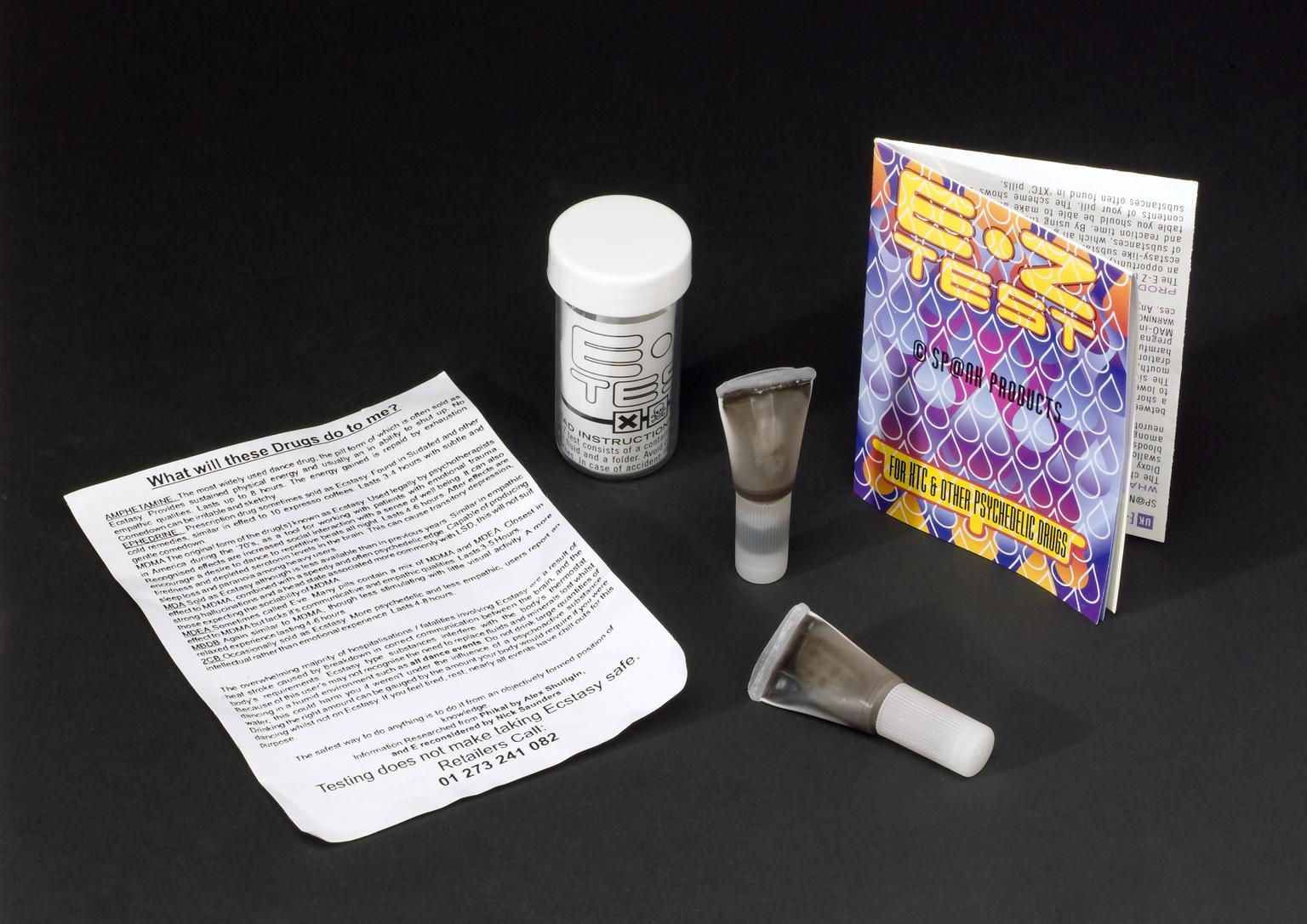 E-Z drug testing kit, Amsterdam, Netherlands, 1998 | Science Museum ...