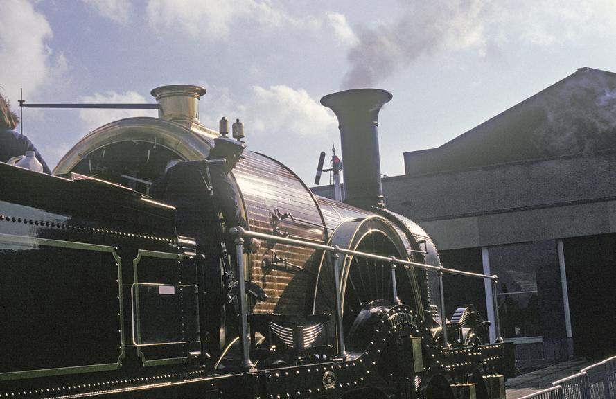 Steam locomotive entitled Iron Duke