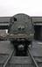 Steam locomotive, named Oliver Cromwell