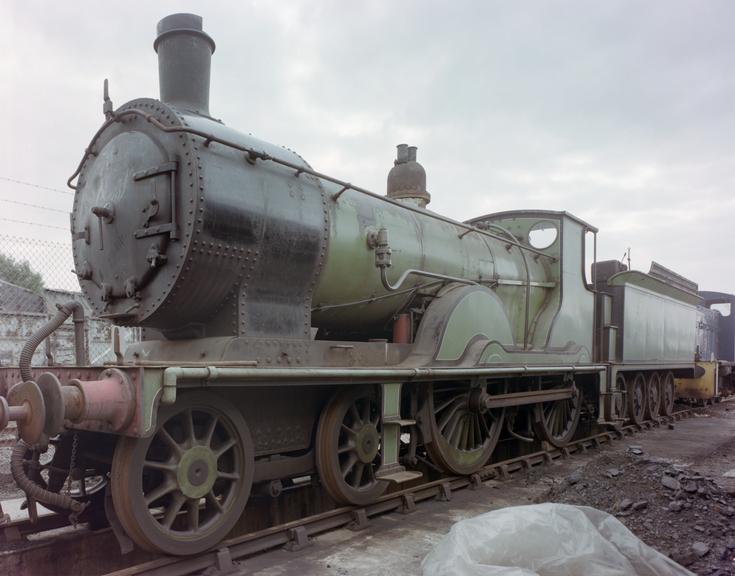 Steam locomotive, number 120