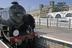 Steam locomotive, named Sir Lamiel