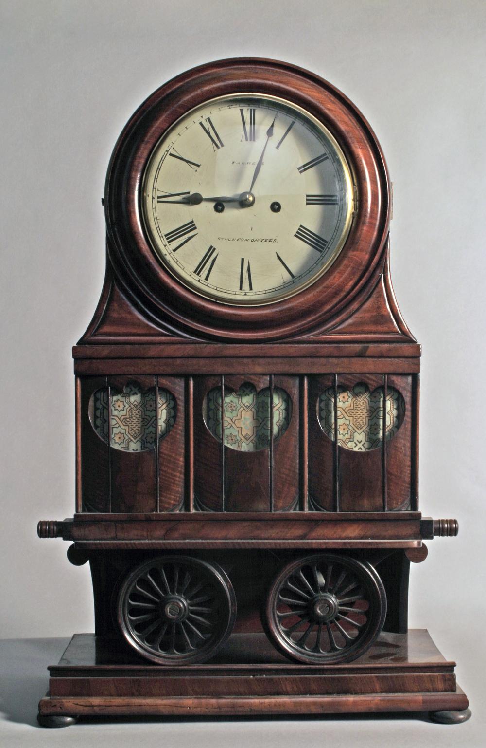 Fieldstone Clock Farmers Stockton & Darlington Railway clock | Science Museum Group ...