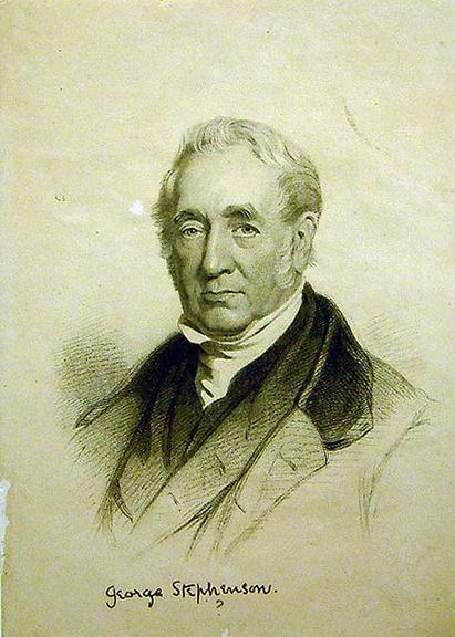 Portrait of George Stephenson