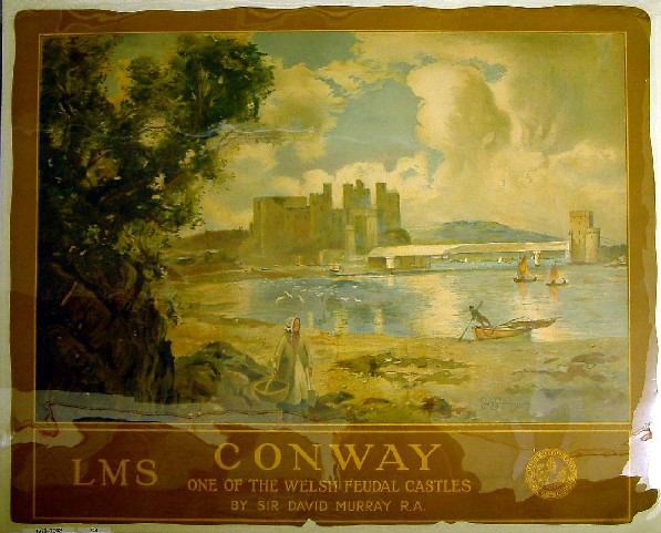 Conway - One of the Welsh Feudal Castles (poster)