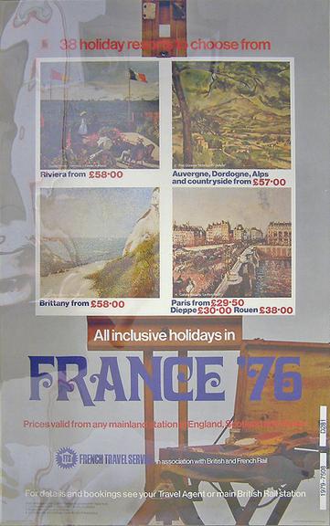 French Travel Service poster