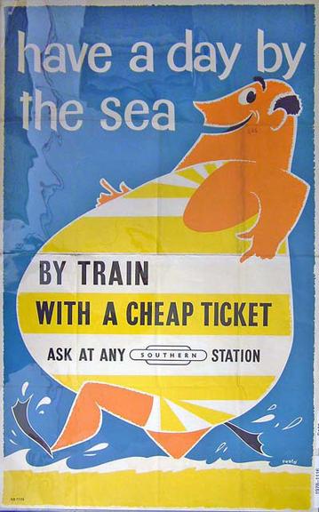 Have a day by the sea, By Train with a Cheap Ticket