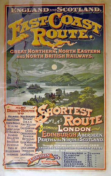 England and Scotland - East Coast Route