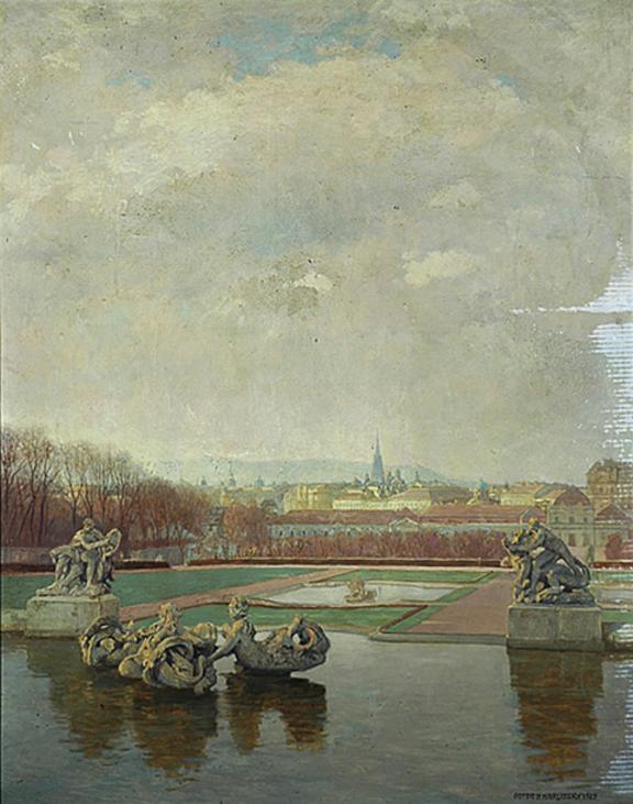 Belvedere Palace (painting; oil painting)