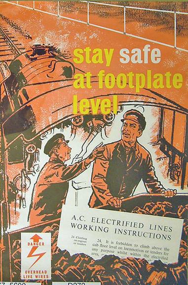 Stay safe at footplate level