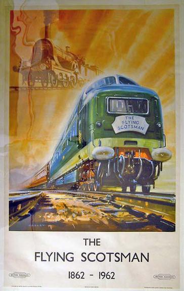 The Flying Scotsman 1862-1962 (poster)