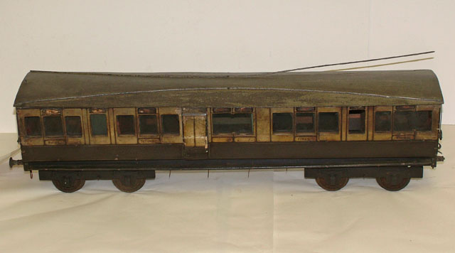 Model London & North Western Railway carriage