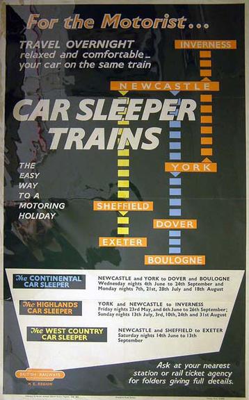 For the Motorist - Car Sleeper Trains