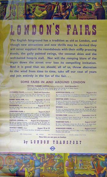 London's Fairs (poster)