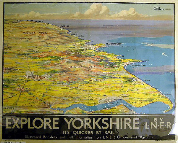 It's Quicker by Rail - Explore Yorkshire by LNER